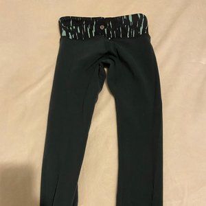 Size 2 Reversible Lulu Lemon Leggings